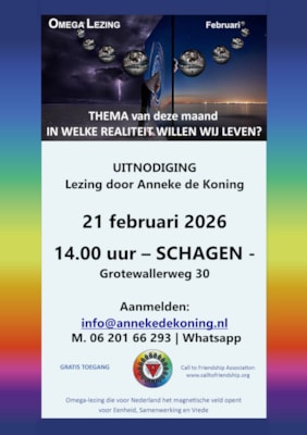 CtoF Flyer A4 Lezing 2026 februari 21e In welke Realiteit willen we leven