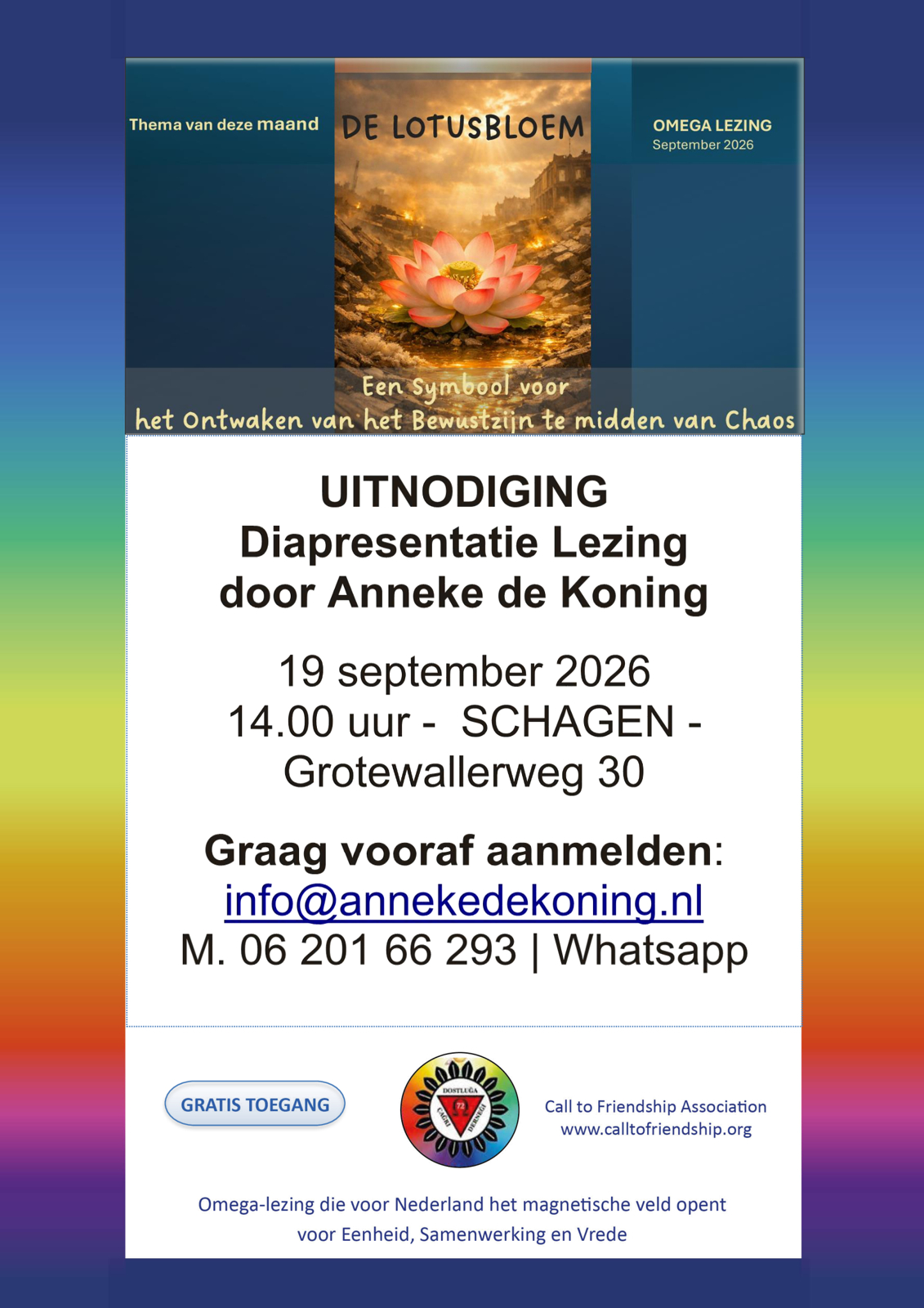 Omega Diapresentatie Lezing Schagen 19 september - Kring van 6 -