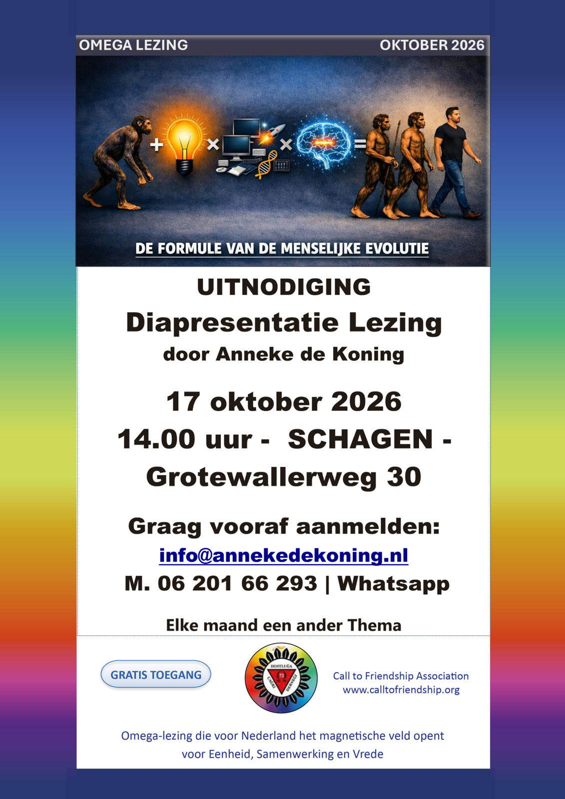 Omega Diapresentatie Lezing Schagen 17 oktober - Kring van 6 -