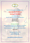 6 en 7 september -Infinity Spirituele Beurs Den Helder 