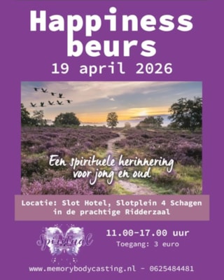 Happiness Beurs Schagen 2026 19 april